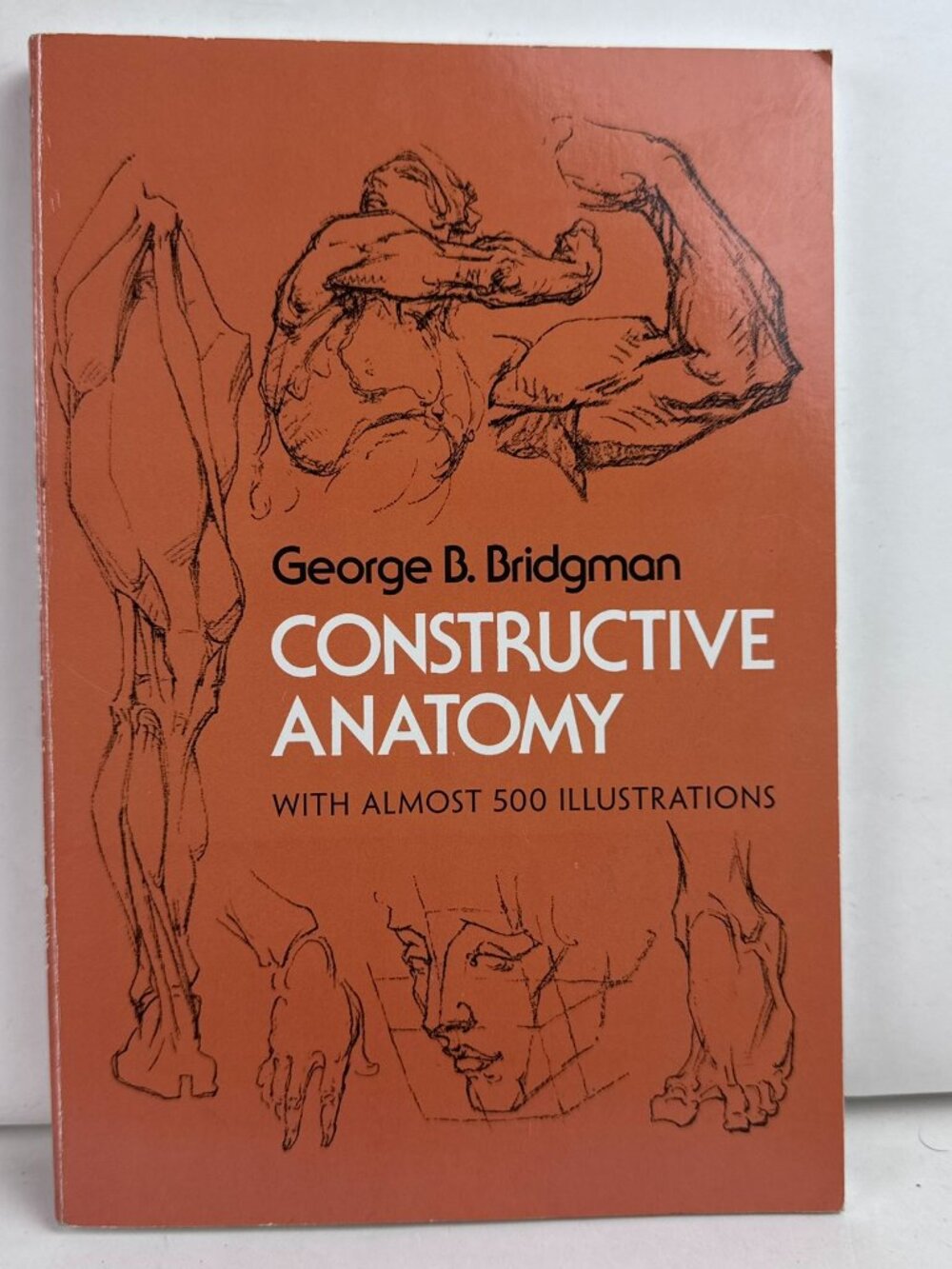 Constructive Anatomy George B Bridgman Figure Drawing Book Dover Art Paperback